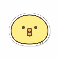 #マインドウエイブ シール ピヨコマメステッカー  フェイス 82148