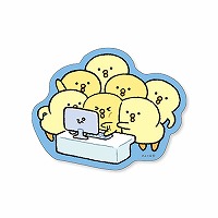 #マインドウエイブ シール ピヨコマメステッカー  パソコン 82149