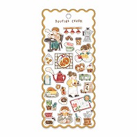 #マインドウエイブ シール ルーチンチャームステッカー  カフェ 82186