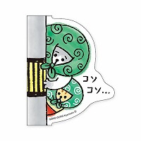 #マインドウエイブ シール セレクションＭＷステッカー  ニャンスケコソコソ 82195