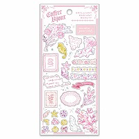 #マインドウエイブ シール コフレビジューステッカー  ピンク 82454