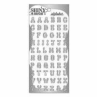 #マインドウエイブ シール シャイニーメタルステッカー  アルファベット 82626