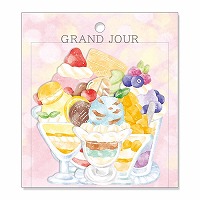 #マインドウエイブ シール グランジュールステッカー  パフェ 82672