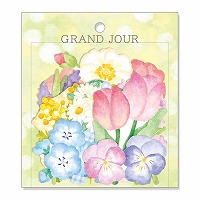 #マインドウエイブ シール グランジュールステッカー  フラワー 82673