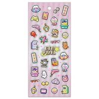 #マインドウエイブ シール ジェムピクセルステッカー  ゲームセンター 82848
