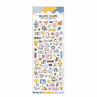 #マインドウエイブ シール ハピハピステッカー  アヒル 82852
