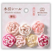#エヌビー社 シール 水引シール･WANOWA  薄桜 1354150