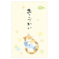 #エヌビー社 祝儀用品 ぽち袋･筆文字 おこづかい 猫 5849042