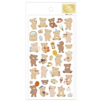 #エヌビー社 シール 不織布シール 大 くまの休日 5374121