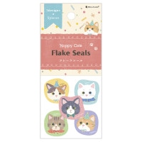 #エヌビー社 シール フレークシール  ハッピーキャッツ 5564123