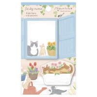 #エヌビー社 付箋 ふせん･にゃんとも  はなにわ 2624404