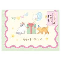 #エヌビー社 カード ミニカード･Mymood  ピンク 1345103