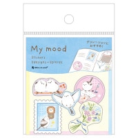 #エヌビー社 シール フレークシール･Mymood  ブルー 1344101