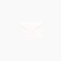 #竹尾 レター ペーパーパレット 封筒 マーメイド･スノーホワイト 1740366