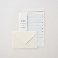 #竹尾 レターセット Dressco オニオンスキンレターセット　ペールブルー   1747747