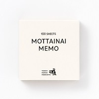 #PCM竹尾 メモ帳 MOTTAINAI･MEMO 90×90mm assorted-19 1749277