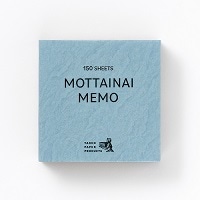 #PCM竹尾 メモ帳 MOTTAINAI･MEMO 90×90mm 岩はだ 1749284