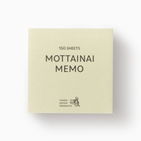 #PCM竹尾 メモ帳 MOTTAINAI MEMO  里紙-01 1750464