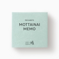 #PCM竹尾 メモ帳 MOTTAINAI MEMO 90×90mm assorted-30 1750570