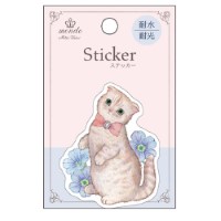#クローズピン ステッカー たけいみきｍｏｎｄｏステッカー  マンチカン US15817