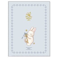 #クローズピン(国内販売のみ） ファイリング用品 たけいみきminiクリアファイル A5･6ポケット ムーン CF15843