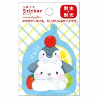 #クローズピン シール 吉田麻乃ステッカー  シロクマ US16597