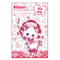#クローズピン ステッカー 飴ノ森ふみかステッカー  いちごレトロ US16599