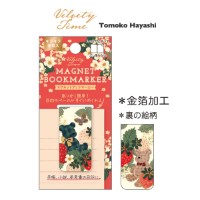 #クローズピン 読書関連小物 tomokoマグネットブックマーカー  いちごとテディベア BM16637