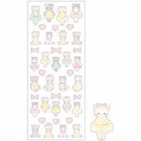 #クローズピン シール フロッキーシール  ねこ US16663