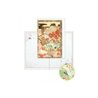 #クローズピン カード 和風カード･縦型 多目的 富士山 GC16715