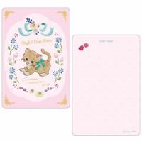 #クローズピン(国内販売のみ） レター スピカピカシリーズポストカード  おてんば子猫 PC16739