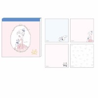 #クローズピン(国内販売のみ） メモ帳 Cahoシリーズスクエアメモパッド  バレリーナ MM16744