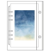 #クローズピン シール関連小物 マイリングシール帳バインダー L 夜空 CF16754