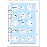 #クローズピン シール関連小物 マイリングシール帳バインダー L シマエナガ CF16756