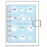 #クローズピン シール関連小物 マイリングシール帳バインダー S シマエナガ CF16760