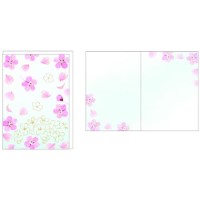 #クローズピン グリーティングカード 桜グリーティングカード　優美の桜  優美の桜 GC97021