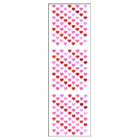 #奥山商会 シール オーロラシール  ハート3色4mm KA521