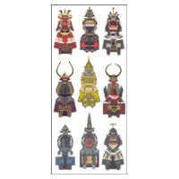 #奥山商会 シール 和風シール  戦国武将 北陸・西日本 JP309