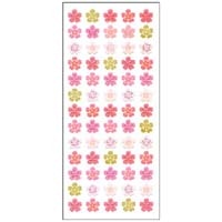 #奥山商会 シール 和風シール  リアル桜5列 JP578