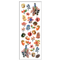 #奥山商会 シール ラメ入りシール  秋の木の実2 CR241