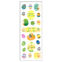 #奥山商会 シール ラメ入りシール  イースターエッグ HR311