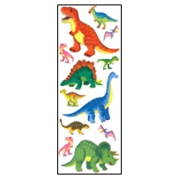 #奥山商会 シール ラメ入りシール  恐竜大 HR373