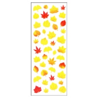 #奥山商会 シール ラメ入りシール  黄葉 CR848