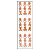 #奥山商会 シール オーロラシール  テディベアー YA156