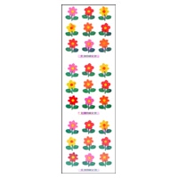 #奥山商会 シール オーロラシール  お花 YA168