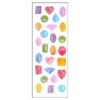 #奥山商会 シール オーロラシール  宝石 YA247