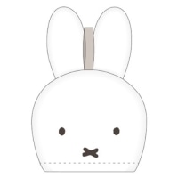 #スクエア(国内販売のみ）  ミッフィー マスコットタオル  白 BW25-30