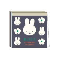 #スクエア(国内販売のみ）  スクエアメモ［シール付］   紺 BS26-14