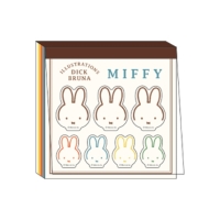 #スクエア(国内販売のみ）  スクエアメモ［シール付］   アイボリー BS26-15