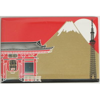 #フロンティア 身辺雑貨 マグネット  浅草と富士山 IM-023